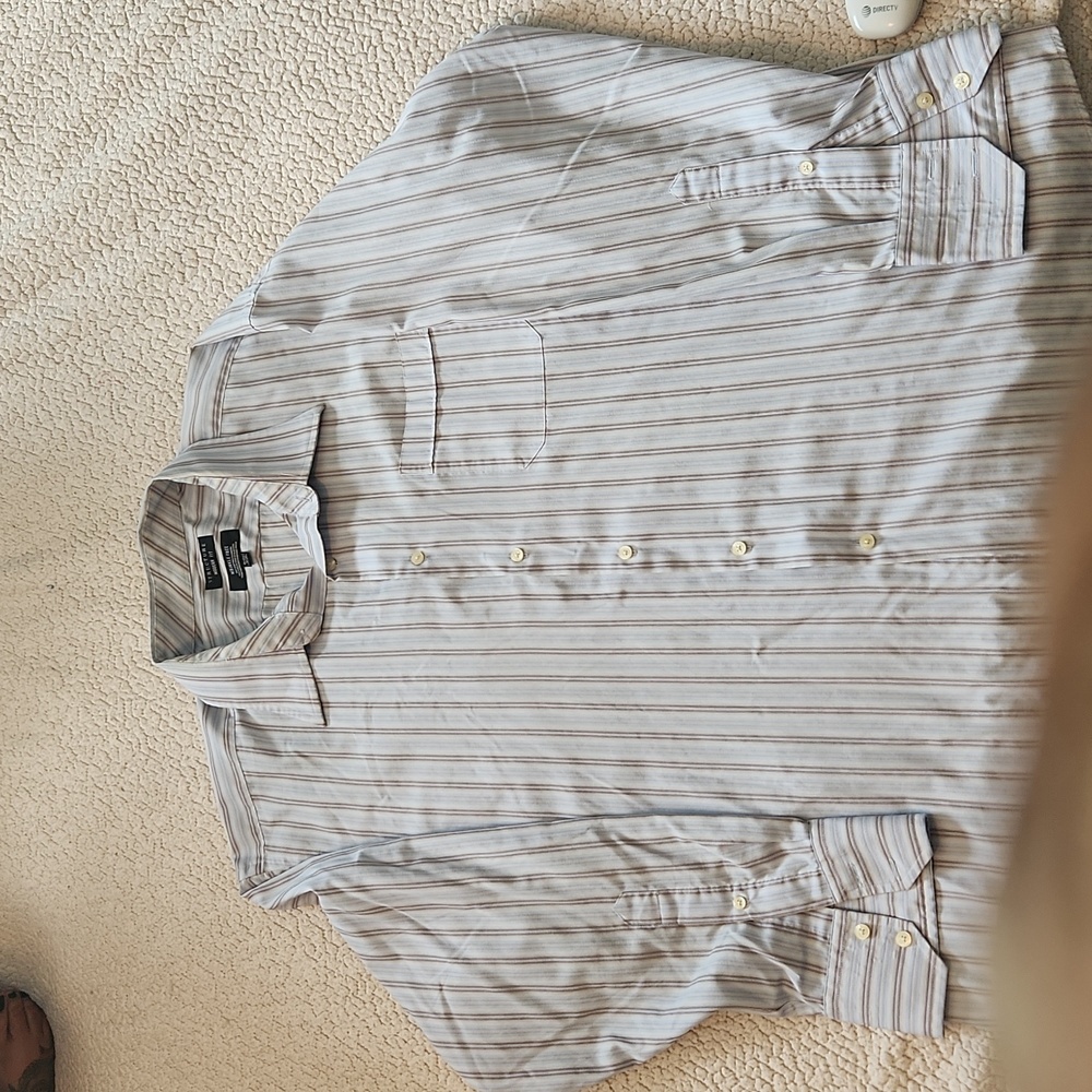 Men's long sleeve button up  shirt